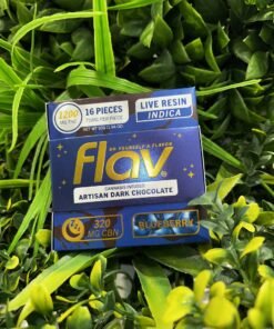 FLAV CHOCOLATE BAR- LIVE RESIN- 1200MG- BLUEBERRY (CBN)