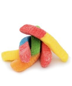 PharmaCBD Delta 8 Gummies – Rainbow Gummy Worms (300 mg Total Delta 8 THC)