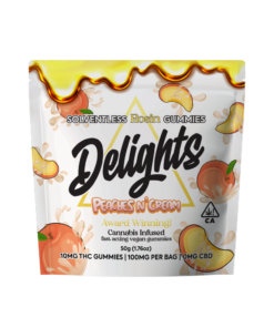 PEACHES AND CREAM “ROSIN INFUSED”